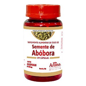 Óleo de Semente de Abóbora com 60 cápsula de 1000 mg.