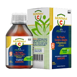 IMUNINatus com 6 ativos xarope 120ml