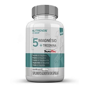 5 Magnésio + Treonina 60 cápsula