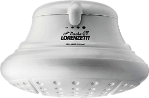 Chuveiro Lorenzetti Bella Ducha 4T Ultra 127V ou 220V 5500W Branco