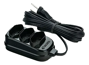 Extensão Connect 3T- 2P+T - 2M Fiolux