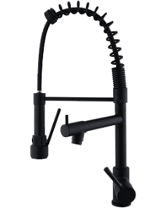 Torneira Bica Mesa Gourmet All Black Monocomando