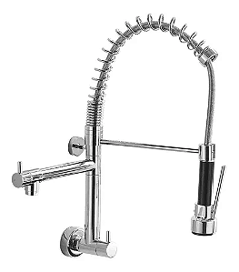 Torneira Parede Gourmet Mix 5/8 C-70 1/4V