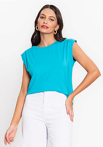 Blusa Feminina Viscotorcion Endless Verde