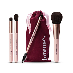 Kit o Boticário Intense Mini Pincéis para Maquiagem (5 Produtos)