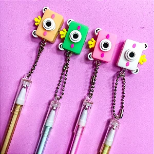 Caneta Fofa Câmera Fotográfica