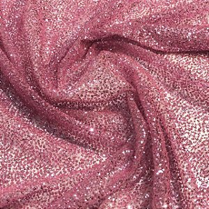 Tule Boreal Inteiro Rosa Chiclete