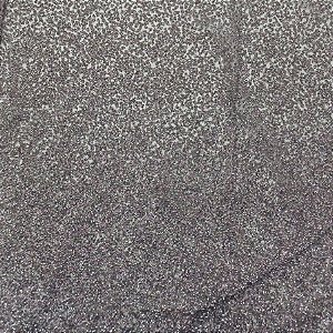 Tule Diamante Quebrado 22609 - Lavanda/Prata