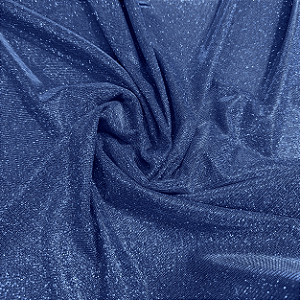 Malha Lurex Fênix Azul Royal