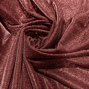 Malha Lurex Fênix Vermelho