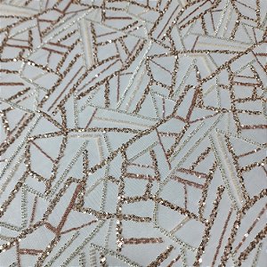 Tule Bordado 15612 Rose