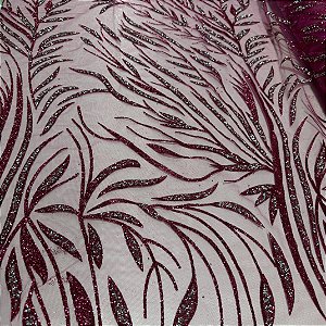 Tule Diamante Quebrado LYD064 Pink