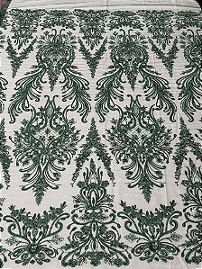 Renda Pedraria 931-5 Verde Esmeralda