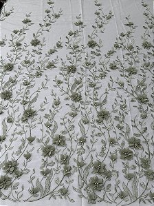 Renda 3D S6125 Verde Menta