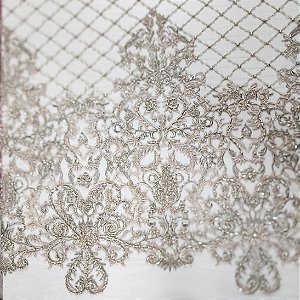 Renda Pedraria A58332 Bege