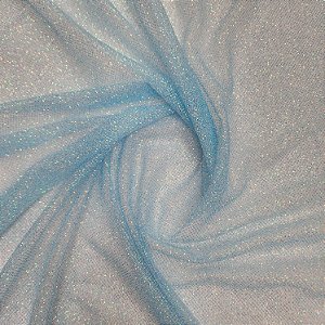 Tule Boreal Strass furta-cor Azul BB