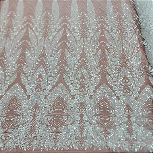 Renda C/ Pedraria 718055 Branco