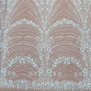 Renda C/ Pedraria 464583 Off white