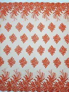 Renda Liverpool Shine Des-093 Hot Coral