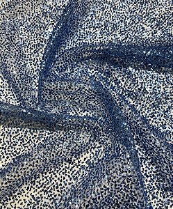 Tule Boreal Inteiro Azul Serenity