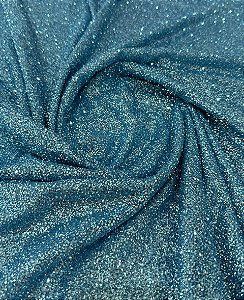 Tule Boreal Inteiro Azul Tiffany