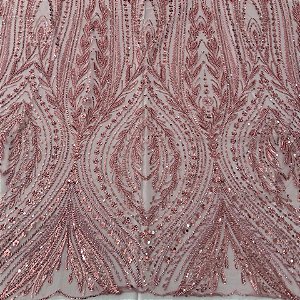 Renda Pedraria 945 Rose