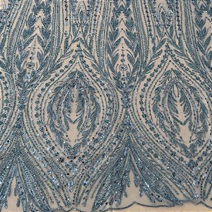 Renda Pedraria 945 Azul Serenity