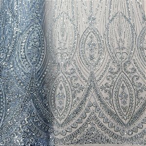 Renda c/ Pedrarias LYD 611 Azul Serenity