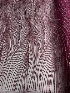 Tule Diamante Quebrado Des. LYD 090 Pink