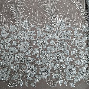 Renda Pedraria Des. 18 Branco