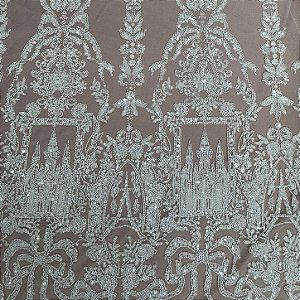 Renda Pedraria Des. 25 Branco