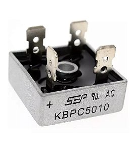 DIODO PONTE RETIFICADORA KBPC5010 50A 1000V