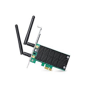 Placa De Rede Wireless Pci Express Tp-Link T6e Archer Dual Band Ac1300
