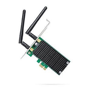Placa De Rede Wireless Pci Express Tp-Link T4e Ac1200 Dual Band 2 Antenas