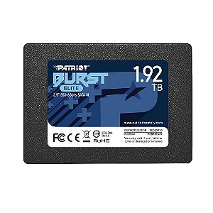 Hd Ssd Sata 1.92tb Patriot Burst Elite Sata 3 2.5 7mm - Pbe192ts25ssdr 450/320mb