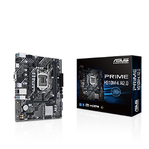 Placa Mae Asus Prime H510m-K R2.0 M.2/Ddr4/Vga/Hdmi/Usb 3.2/Lan/Som 1200
