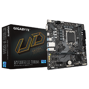 Placa Mae Gigabyte B760M H DDR4 Lga 1700/ 2xDdr4/ Hdmi/ Vga/ M.2/ Usb 3.2