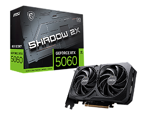 Placa de Video 8gb Msi RTX 5060 Shadow OC 2X 128 Bits Hdmi/ 3x Dp 912-V537-038
