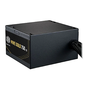 Fonte Atx 750w Cooler Master Mwe Gold V3 80 Plus Gold c/ cabo