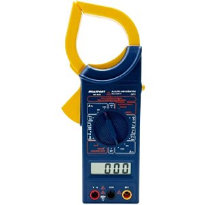 ALICATE AMPERIMETRO DIGITAL C/ ESTOJO BRASFORT