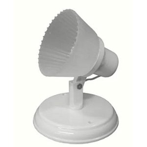 SPOT CRISTAL LUX P/ 01 LAMP BRANCO EXTRALUZ