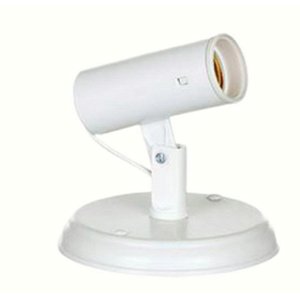 SPOT POPY LISO PARA 01 LÂMPADA BRANCO
