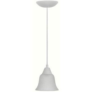 PENDENTE SINO P/ 01 LAMP BRANCO EXTRALUZ