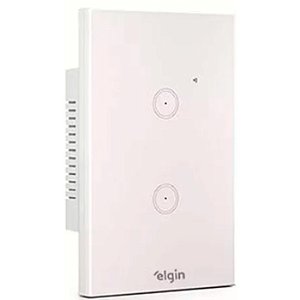 INTERRUPTOR SMART WIFI 2 BOTOES TOUCH ELGIN