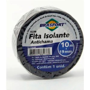 FITA ISOLANTE ANTICHAMA 10 MTS BRASFORT