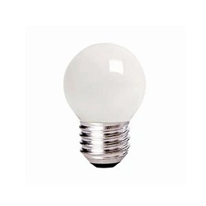 LAMPADA BOLINHA 15W 127V E27 BG35 LEITOSA BRASFORT