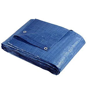 LONA POLIETILENO AZUL 7 X 5M 100GSM BRASFORT E-COMMERCE