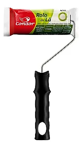955 9CM C/S ROLO DE LA - ROLO P/ PINTURA LA SINTETICA COM SUPORTE CONDOR