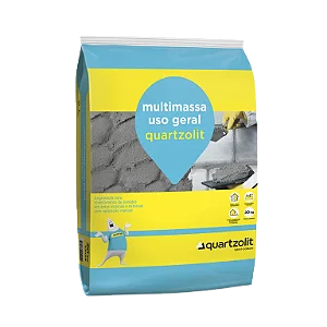 MASSA PRONTA MULTIMASSA USO GERAL 20KG QUARTZOLIT
