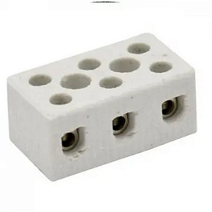 CONECTOR PORCELANA 06MM 3P